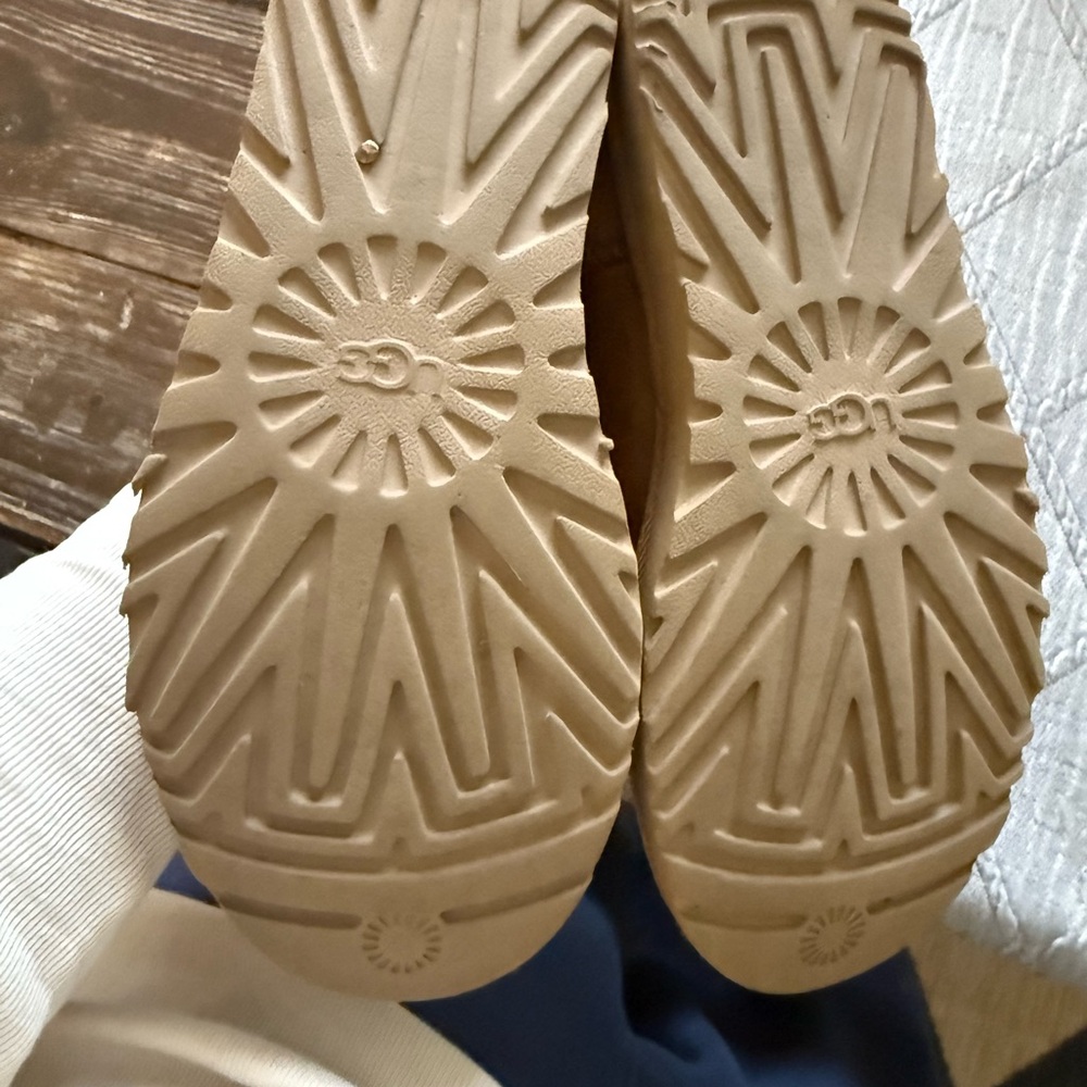 UGG Tan Shearling Boots - Picture 8 of 8